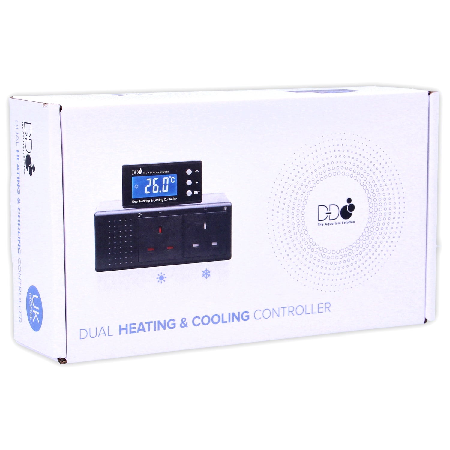 D-D DUAL HEATING & COOLING CONTROLLER TEMPERATURE ALARM AQUARIUM FISH TANK