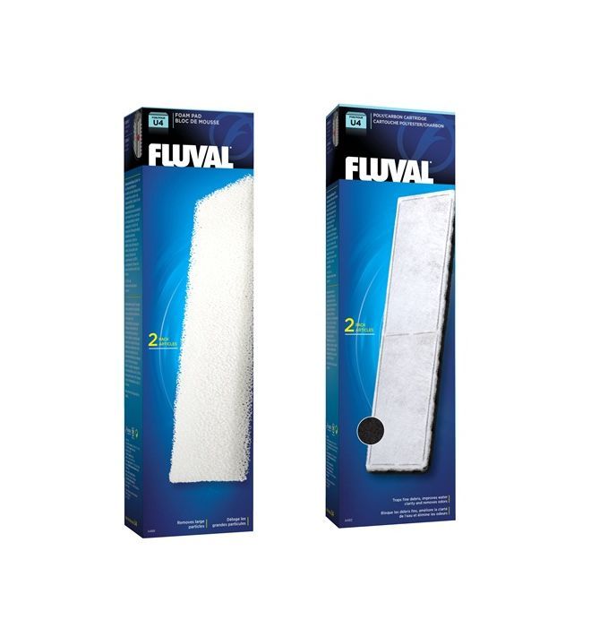 Fluval U Foam & Poly Carbon Filter Pack 