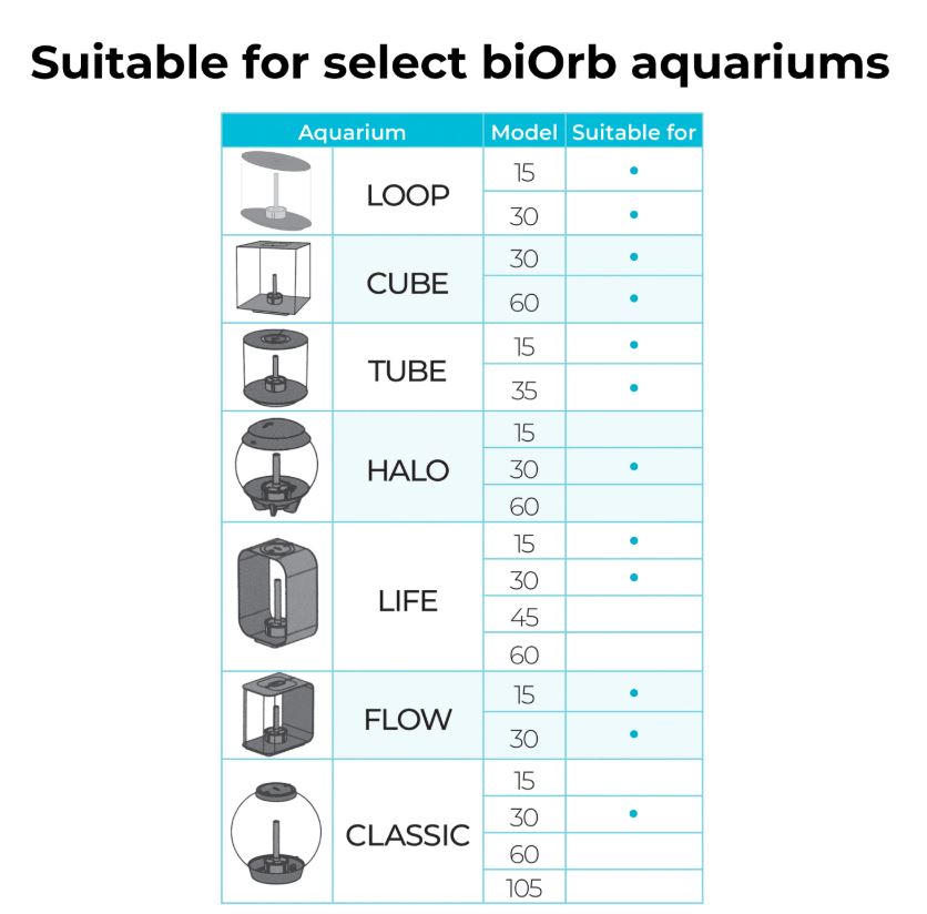 Oase biOrb Aquarium Fish Tank Decor Set 15-30L Volcanic Stone