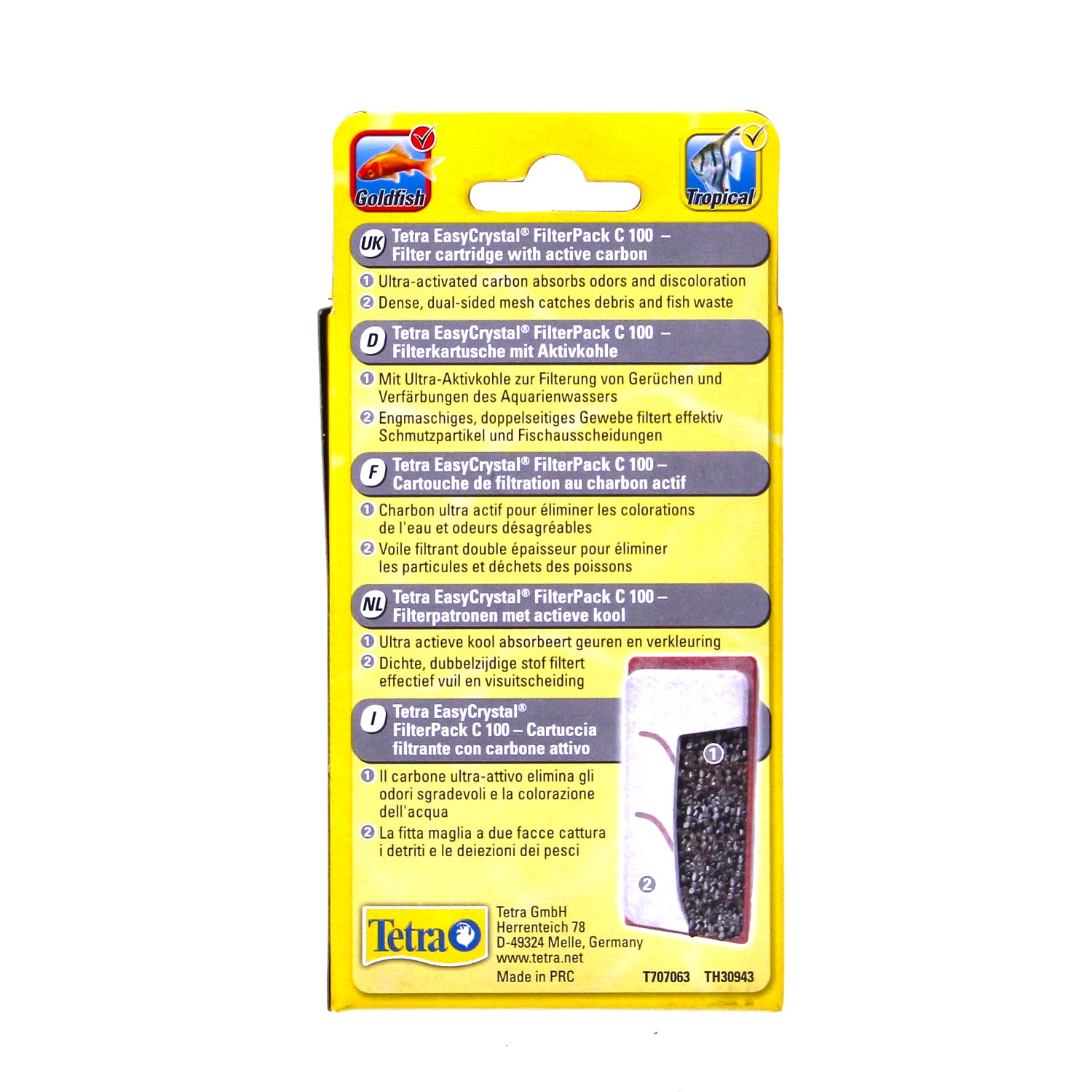 Tetra EasyCrystal FilterPack C100