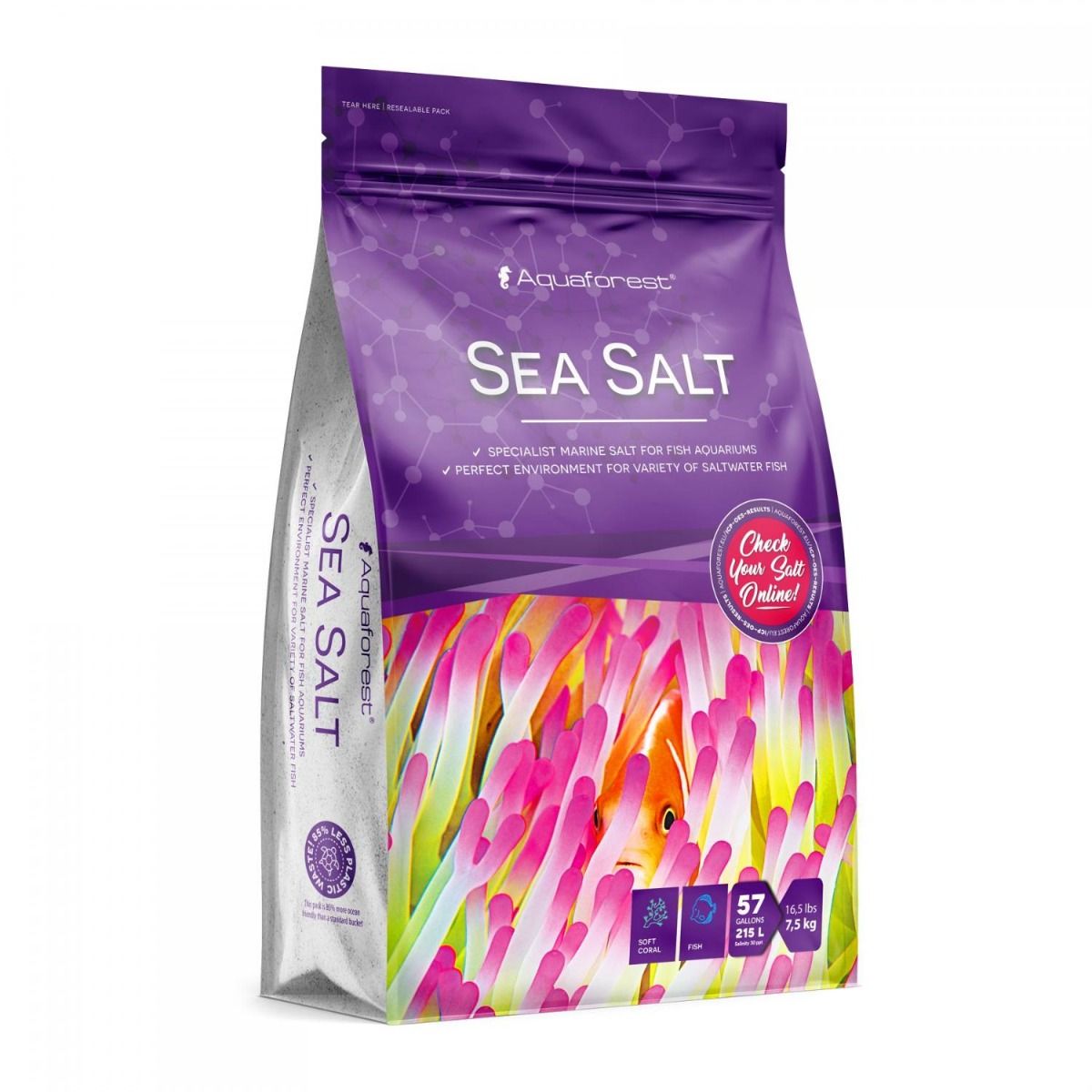 Aquaforest Sea Salt 7.5kg Synthetic Coral Reef Mix