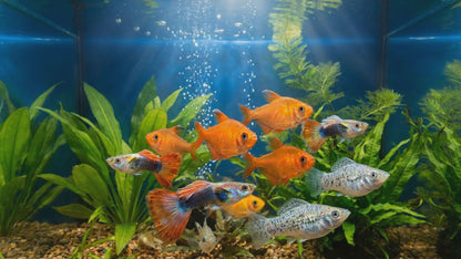 Aquacadabra Premium Frozen Bloodworm Aquarium Fish Food Multi Packs