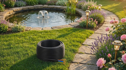 Aquacadabra Heavy Duty Black 3-Core PVC HO5VV-F Garden Cable