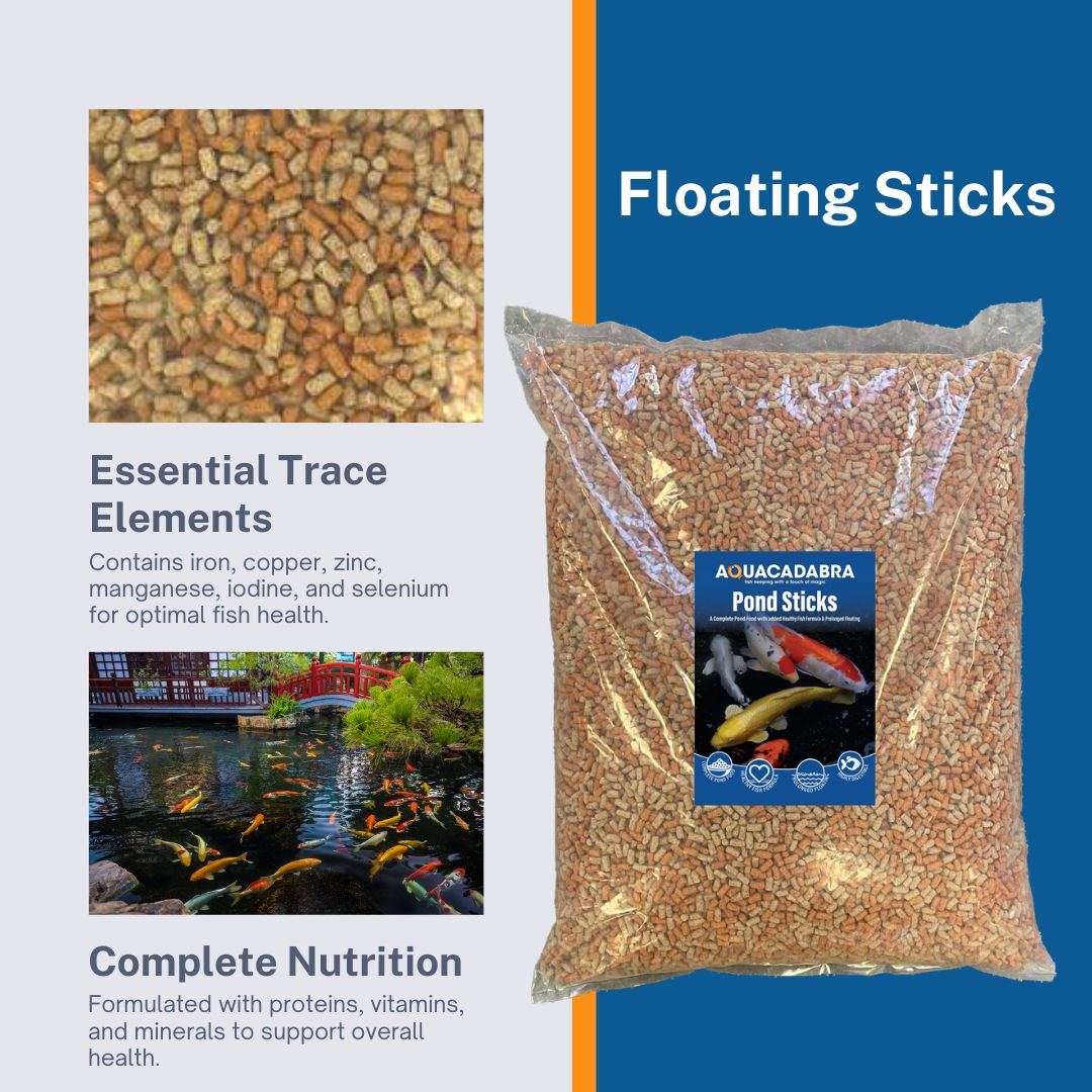 Aquacadabra Pond Food 2kg & P7000 Auto Feeder