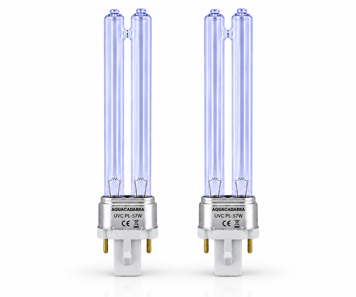 Aquacadabra PLS UV Replacement Bulbs 2 Pack Pond Clarifier 5W 7W 9W 11W