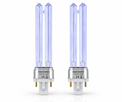 Aquacadabra PLS UV Replacement Bulbs 2 Pack Pond Clarifier 5W 7W 9W 11W