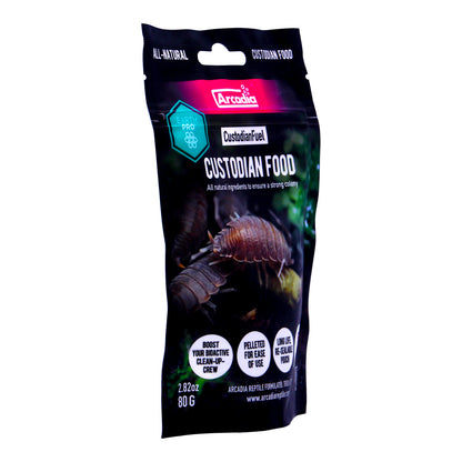 Arcadia EarthPro Custodian Fuel 80g Springtail Food woodlice bio-active Springtail Food woodlice bio-active