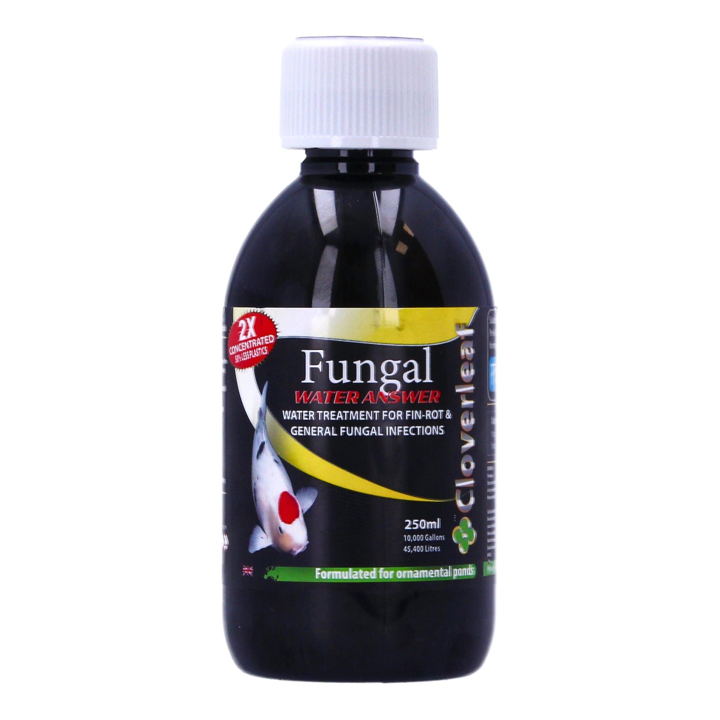 Cloverleaf Fungal Water Answer Pond Fish Treatment Koi 250ml & 500ml