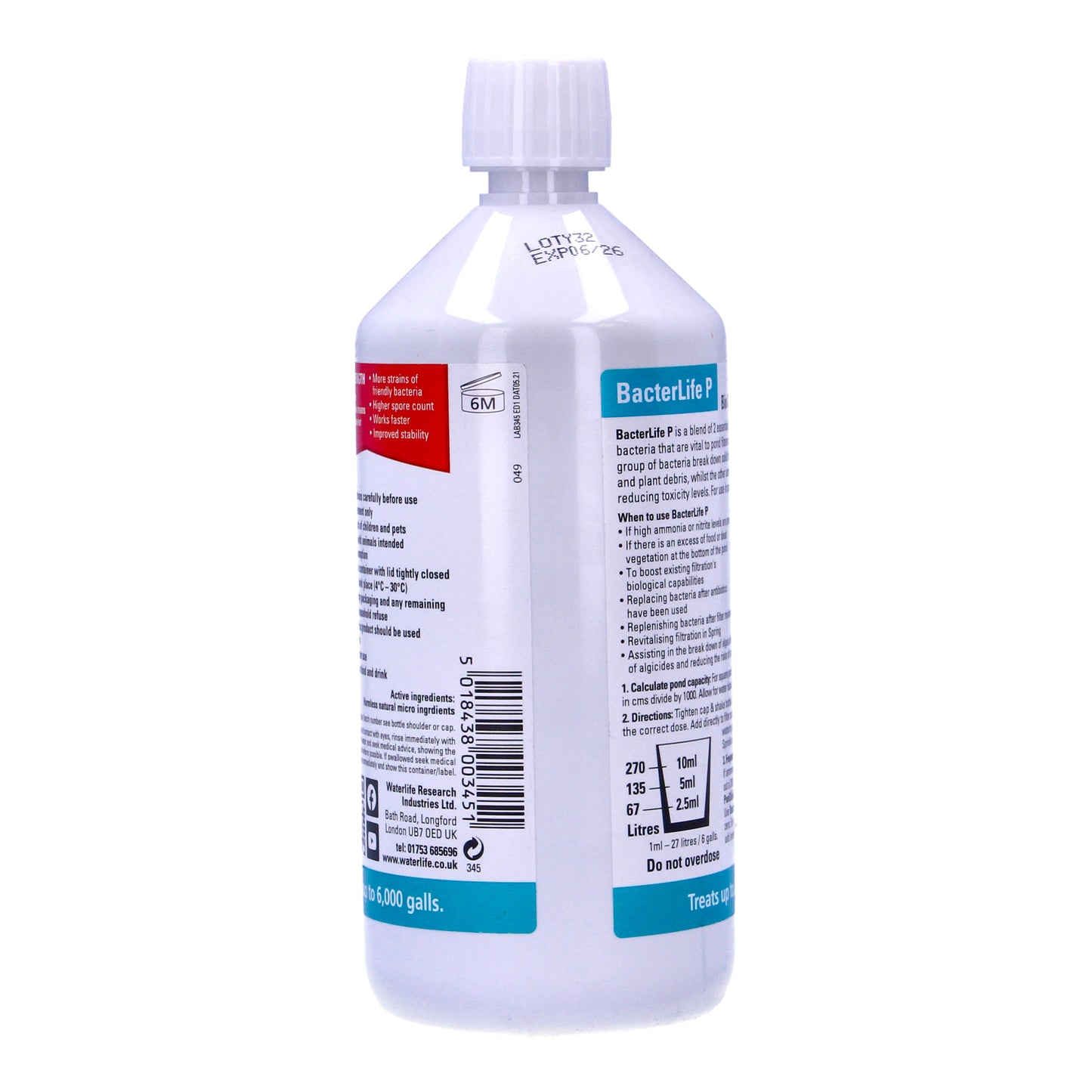 Waterlife Bacterlife P