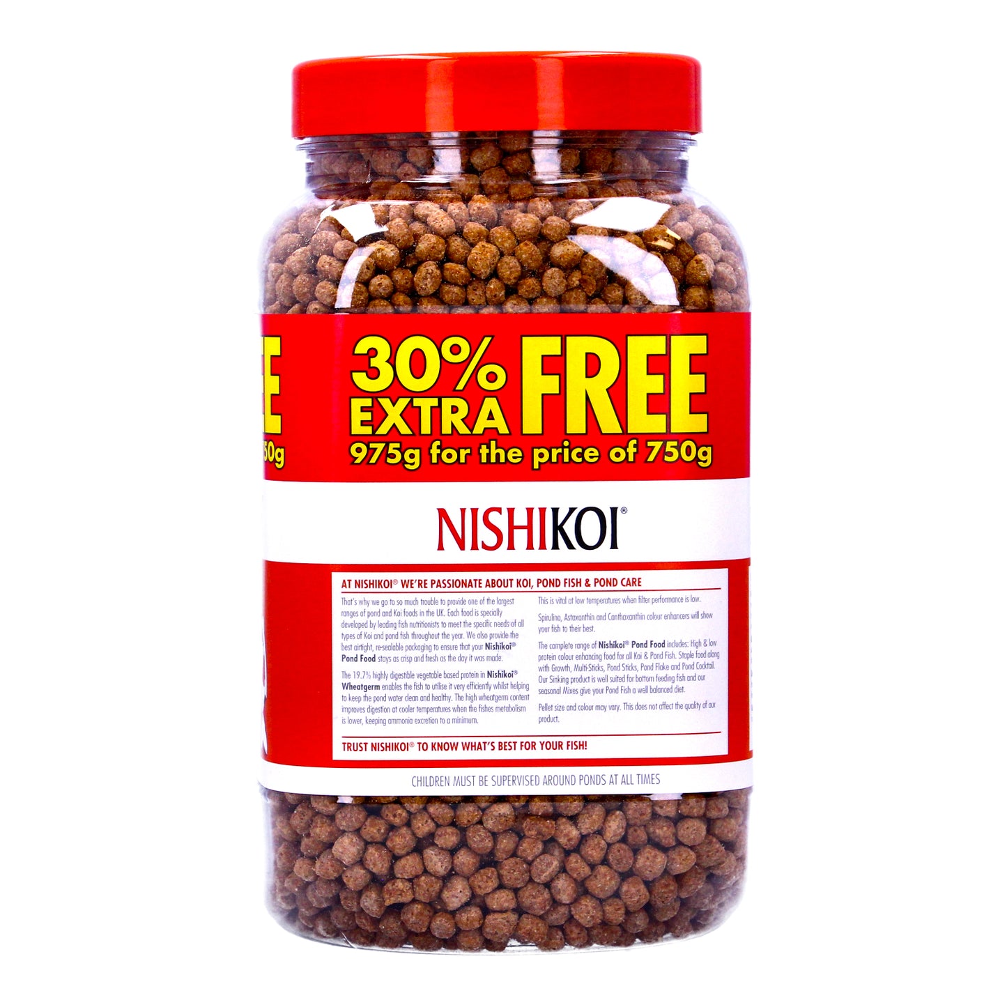 Nishikoi Wheatgerm 750g 30% Extra Medium Pellet