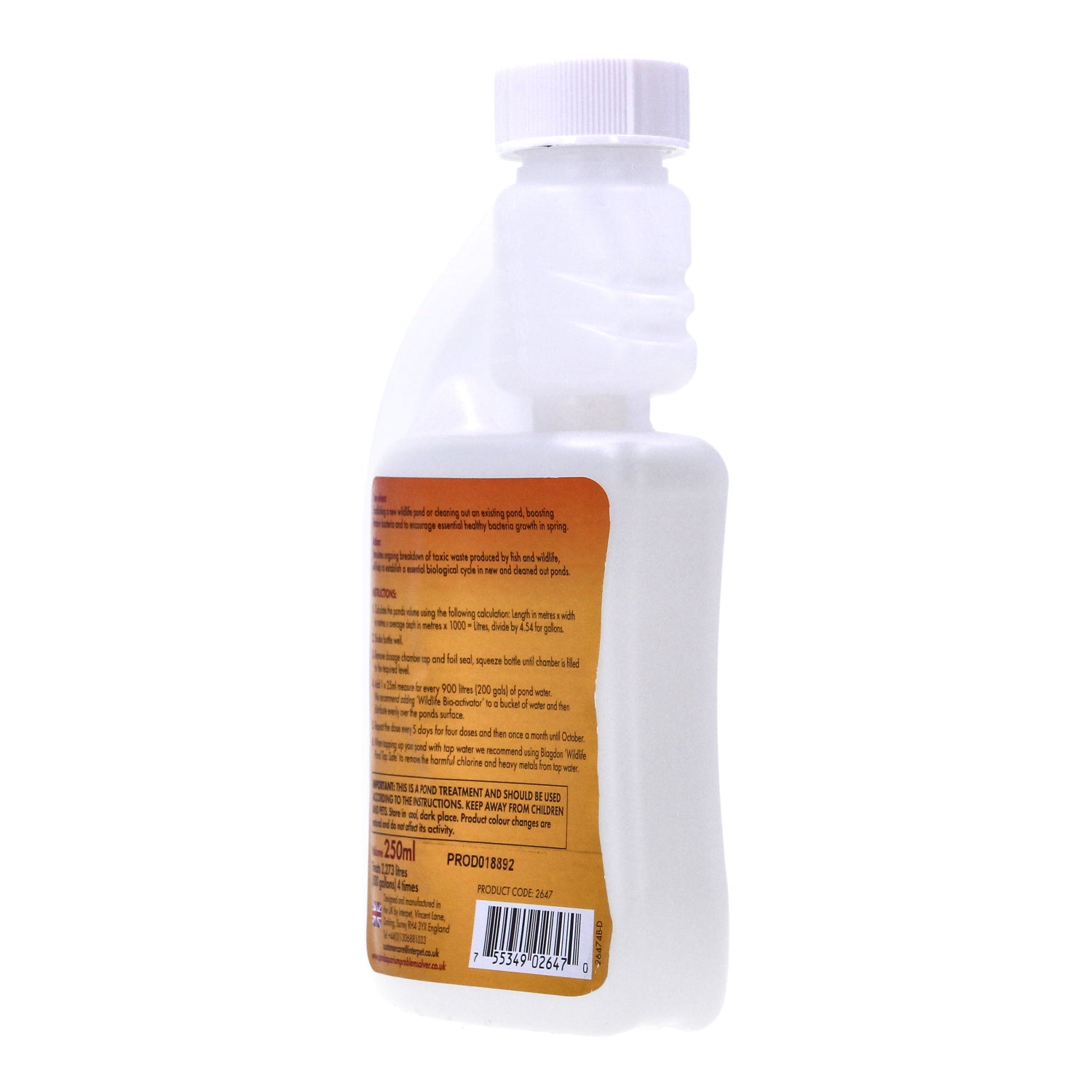 Blagdon Wildlife Bio-Activator 250ml