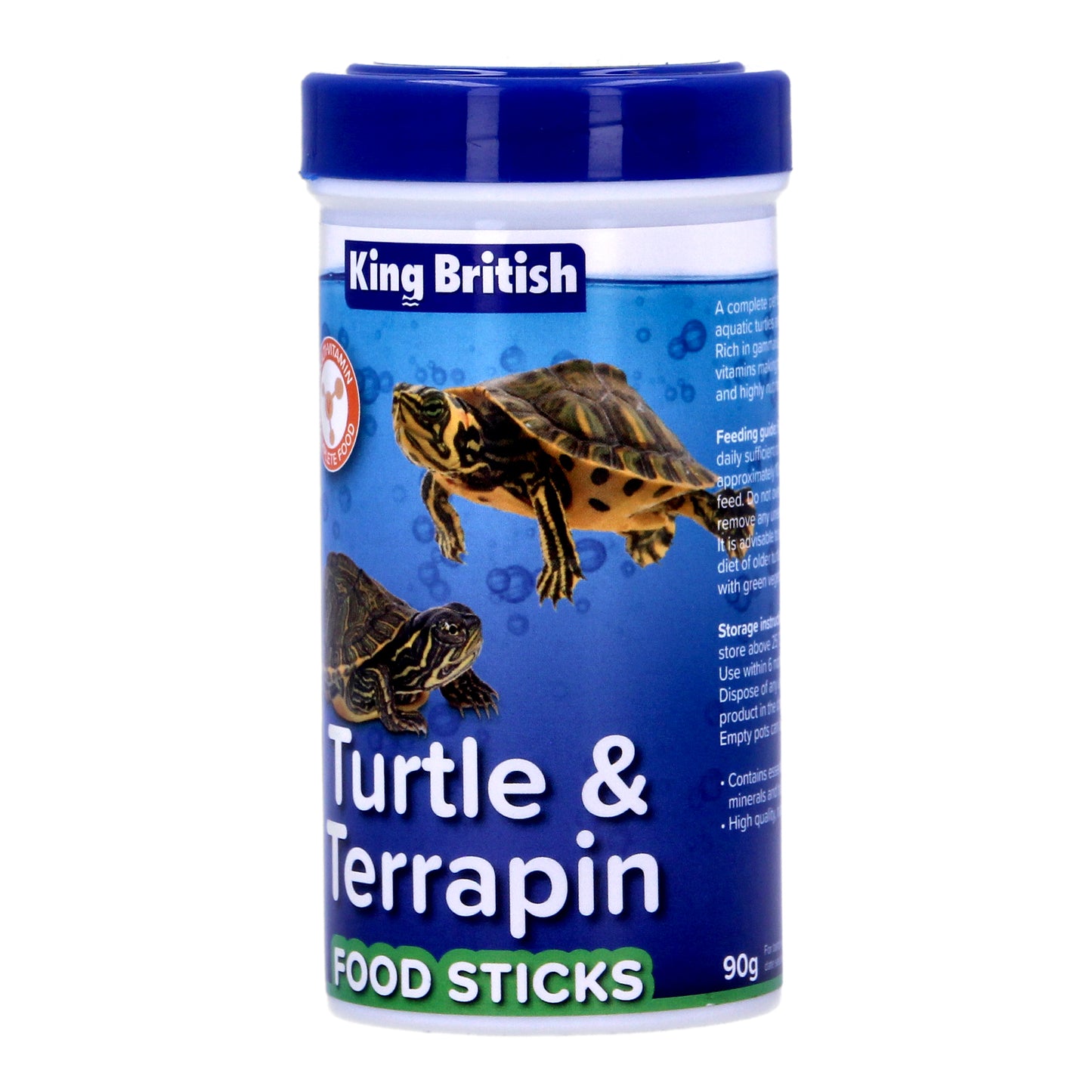 King British Turtle & Terrapin Food Sticks 90g