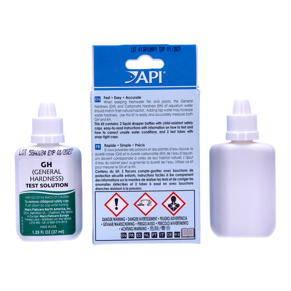 API GH & KH Test Kit Water Hardness for Aquariums Aquacadabra