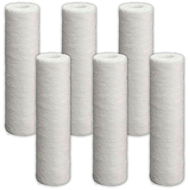6 x 10" RO Water Purifier Sediment Pre Filters Koi Pond Reverse Osmosis