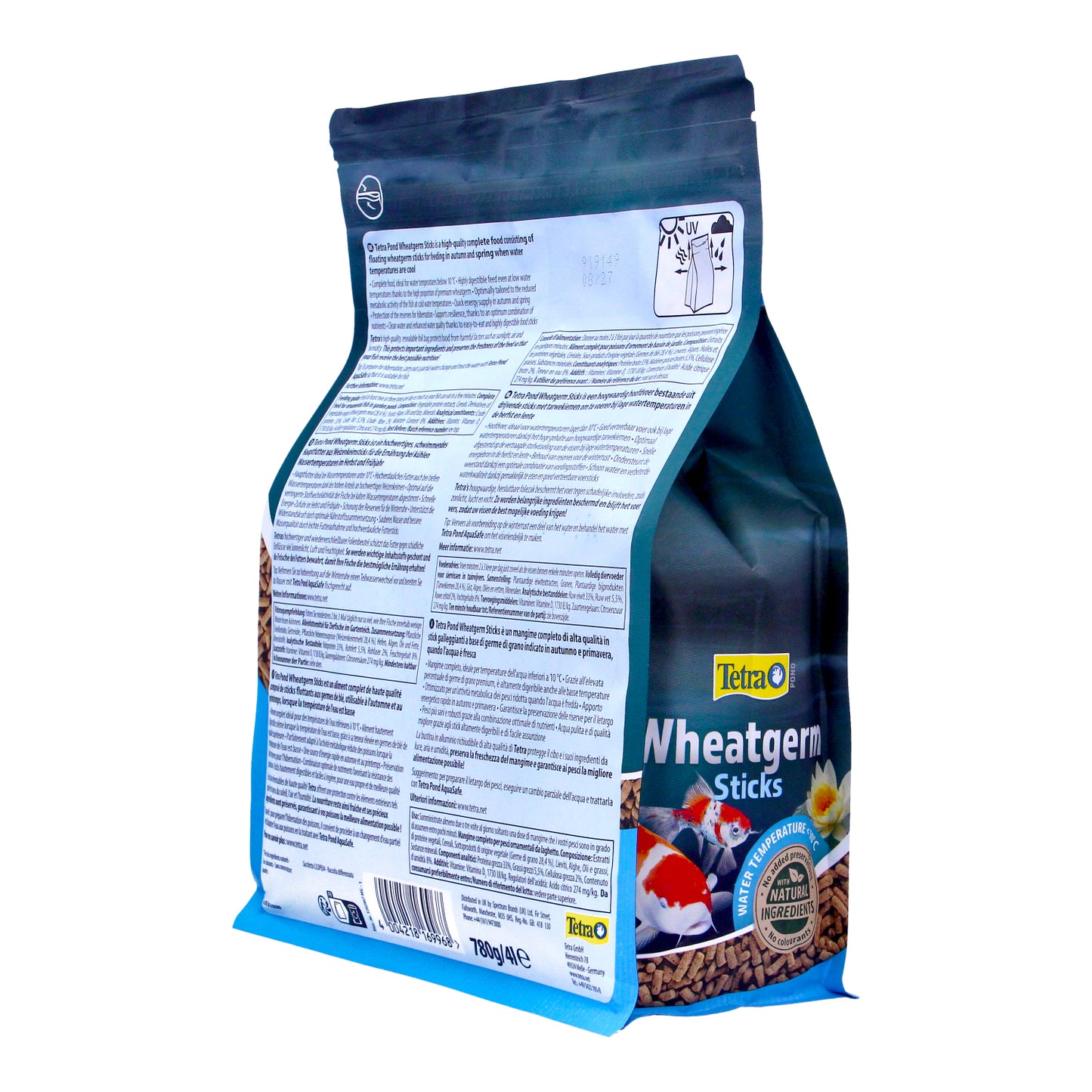 Tetra Pond Wheatgerm Sticks 780g (4L)