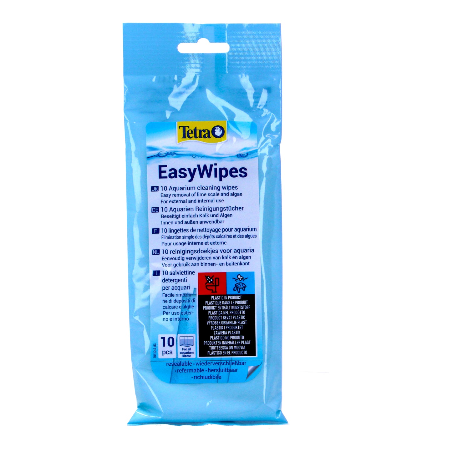 TETRA EASYWIPES 60 TROPICAL MARINE FISH TANK AQUARIUM CLEANING EASY WIPE