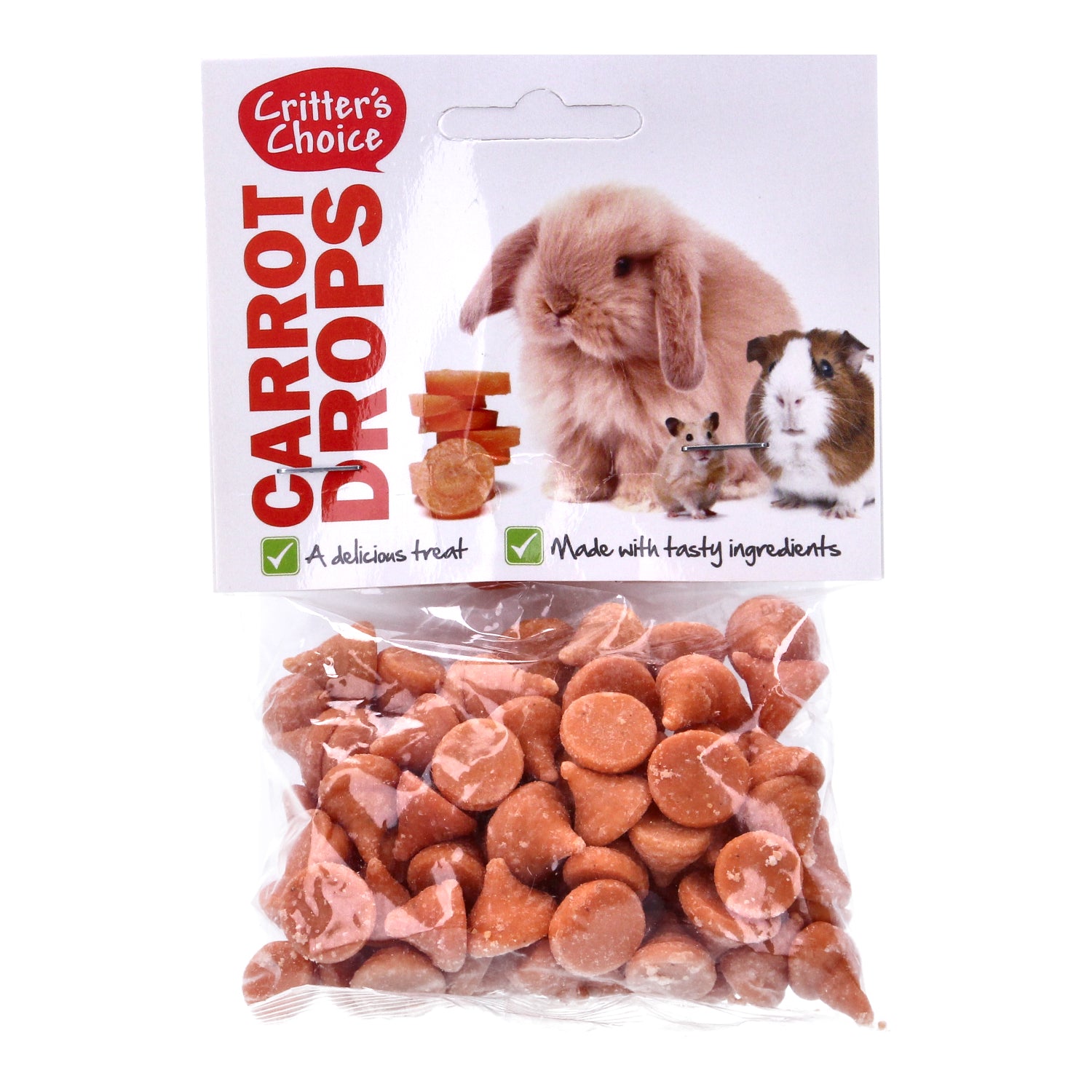 Critter's Choice Carrot Drops 75g