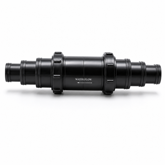 Inline Non-Return Valve & 50mm Hosetails