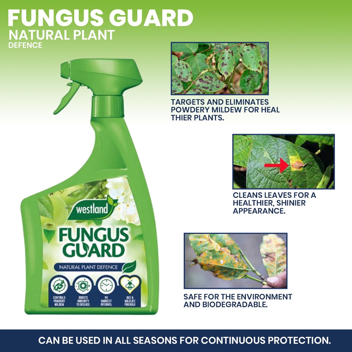 Westland Fungus Guard Spray RTU 800ml Crop Plant Protection Disease