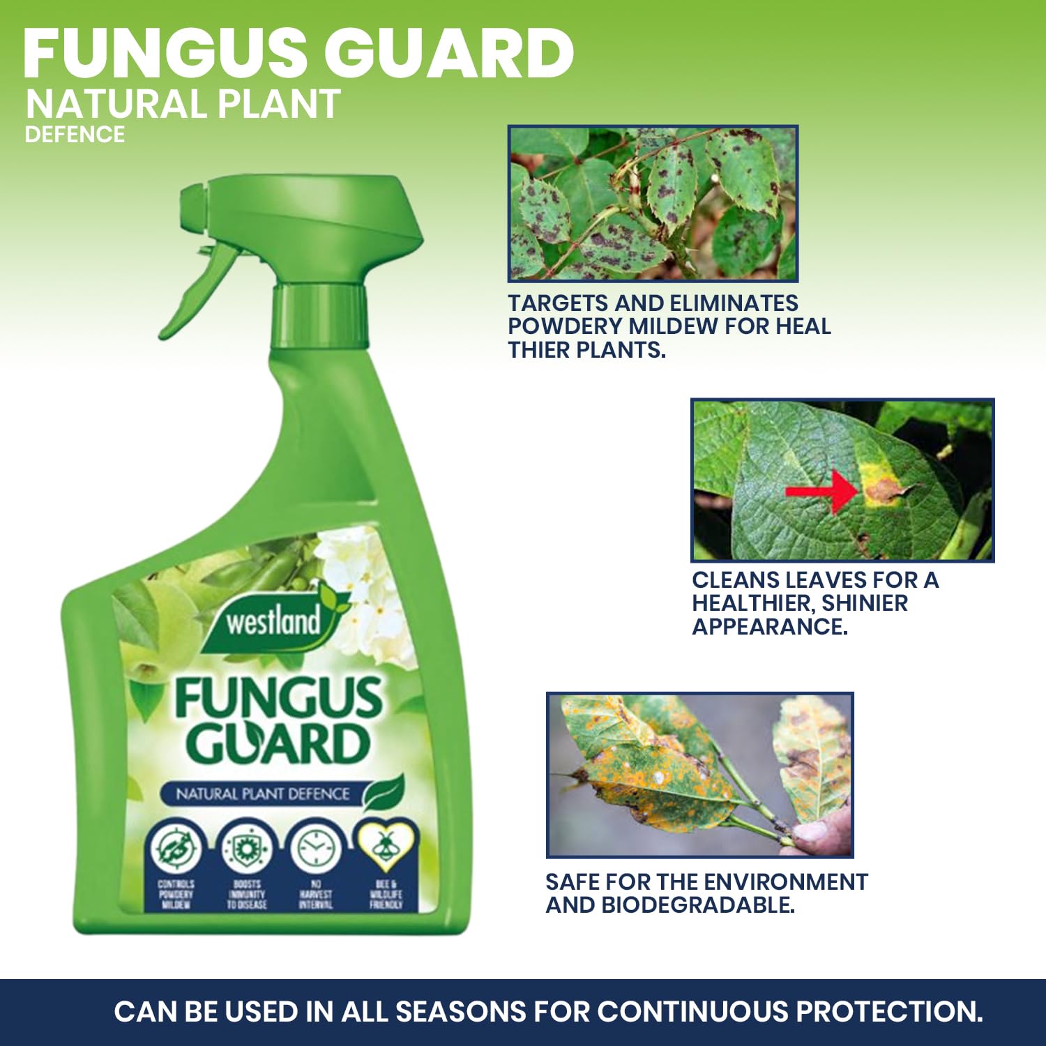 Westland Fungus Guard Spray RTU 800ml Crop Plant Protection Disease