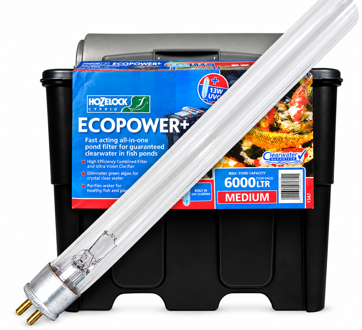T5 12W UVC Bulb for Pond & Aquarium UVC 