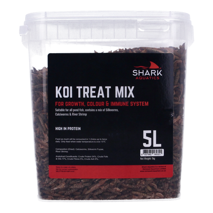 Shark Koi Treat Mix Dried Fish Food Growth