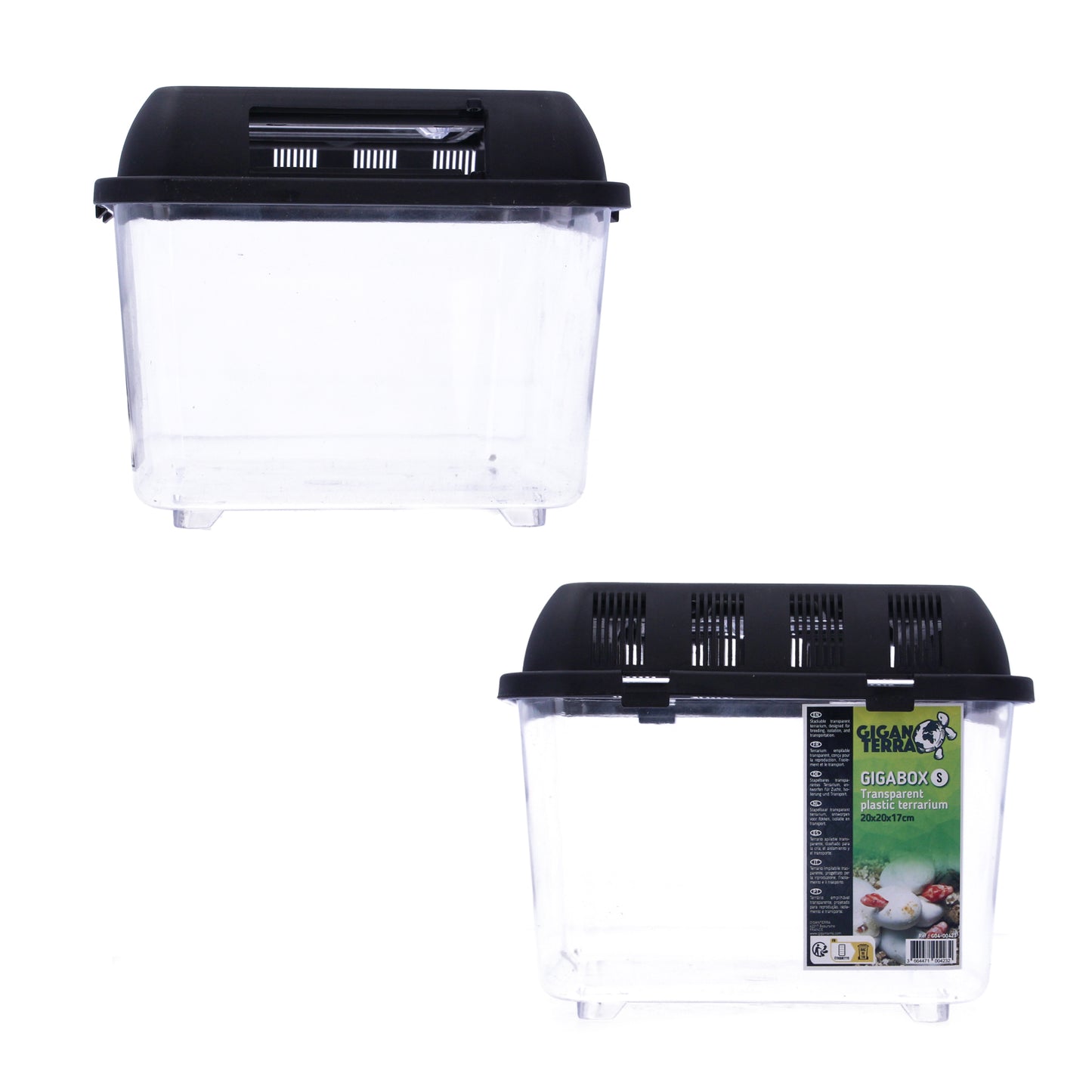 Giganterra Breeding Box S 20 x 20 x 17cm x 13 Missing Lids