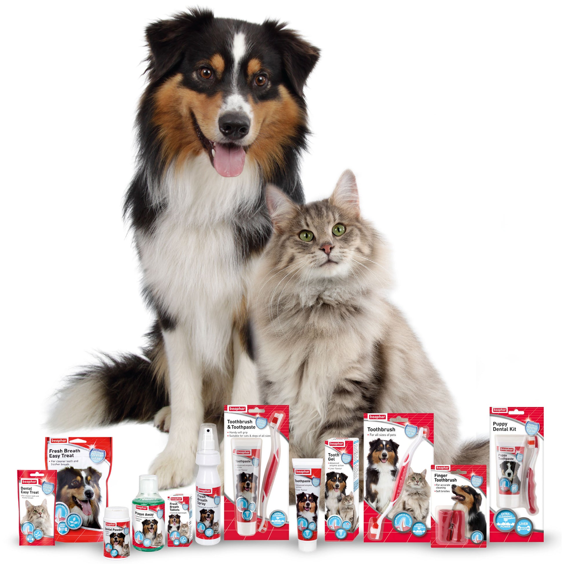 Beaphar Dental Kit Toothbrush & Paste for Cat & Dogs