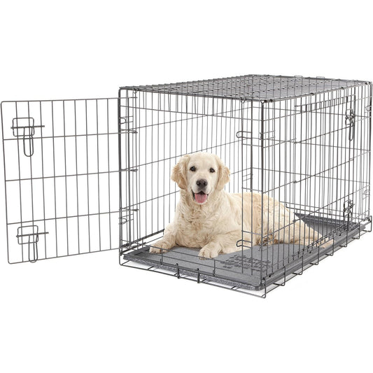 Dogit 2 Door Black Wire Home Large L91 x W56 x H62cm