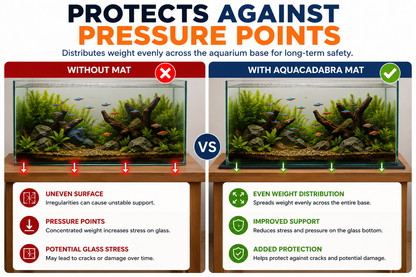 Aquael Fish Tank Protective Foam Base Mat