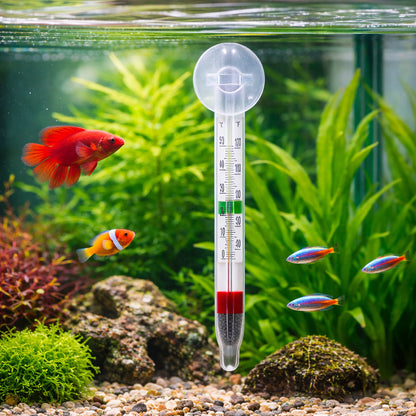 Aqua One Glass Stick On Thermometer