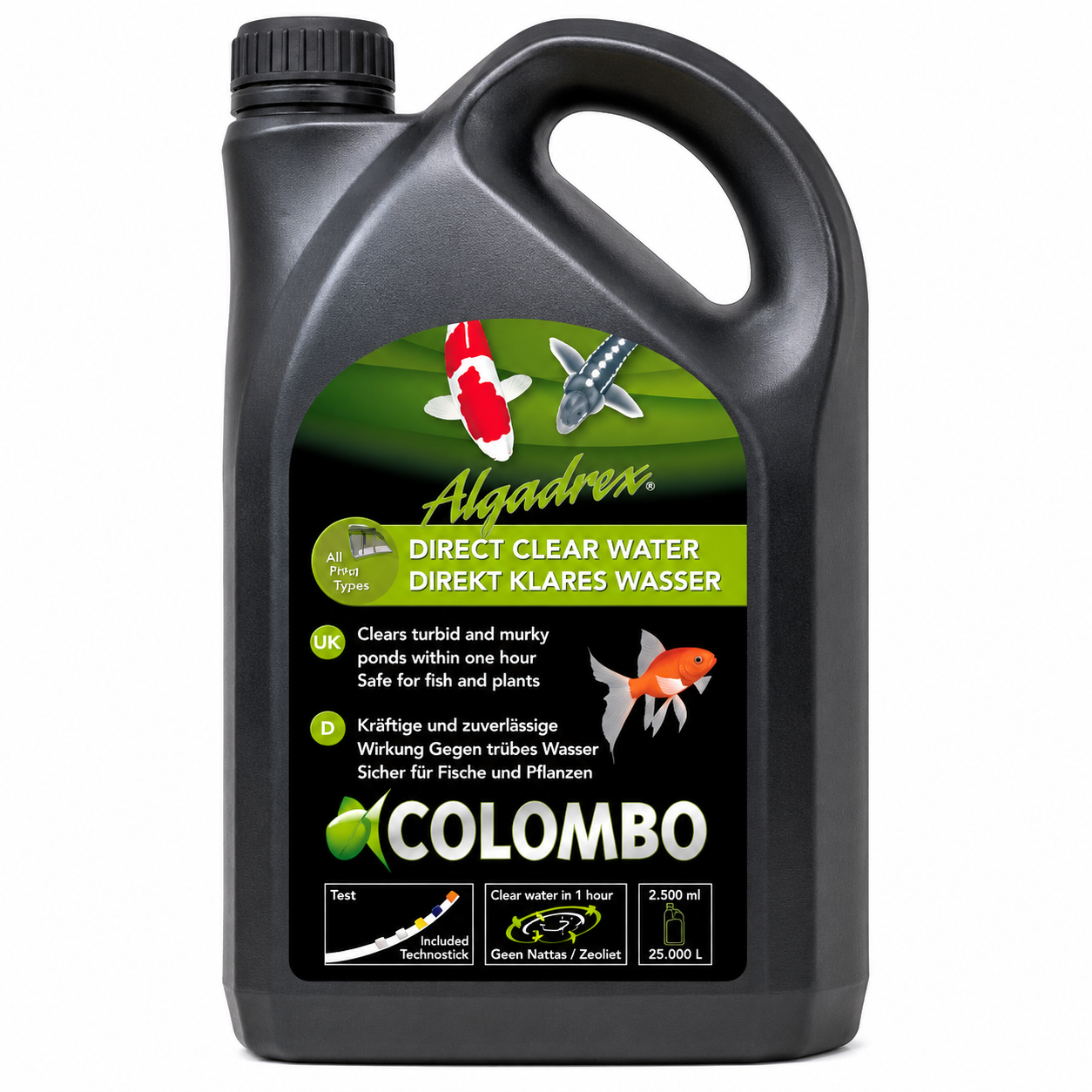Colombo Algadrex Green Water Treatment – Fast Acting Pond Algae Control