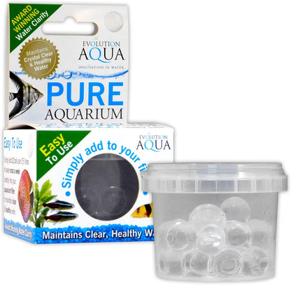 Evolution Aqua Pure Aquarium Balls 25 Clear Water Filter Fish Tank Treatment