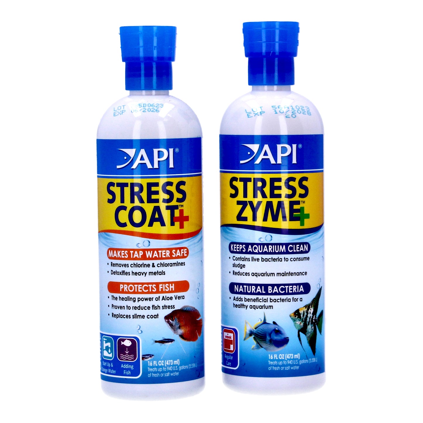 API Stress Coat & Stress Zyme 473ml