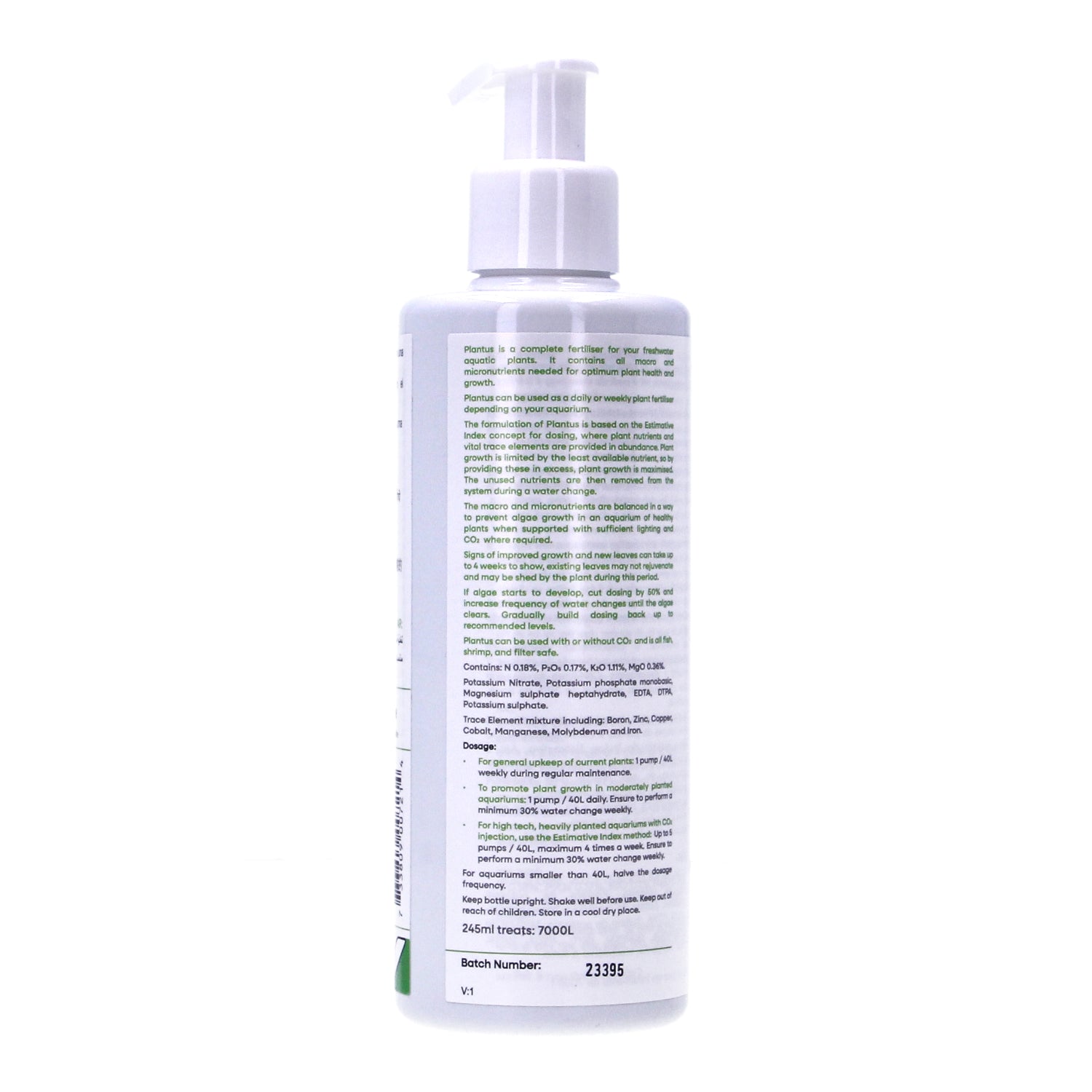 NT Labs Plantus Aquarium Plant Liquid Food Fertiliser