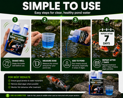 Aquacadabra Vanquish Blanketweed Algae Control Solution