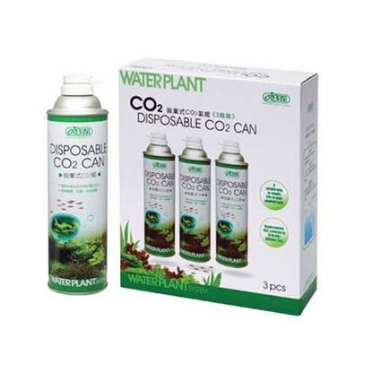 ISTA Disposable CO2 Canisters 9 Pack Aquarium Live Plant Diffuser Refill
