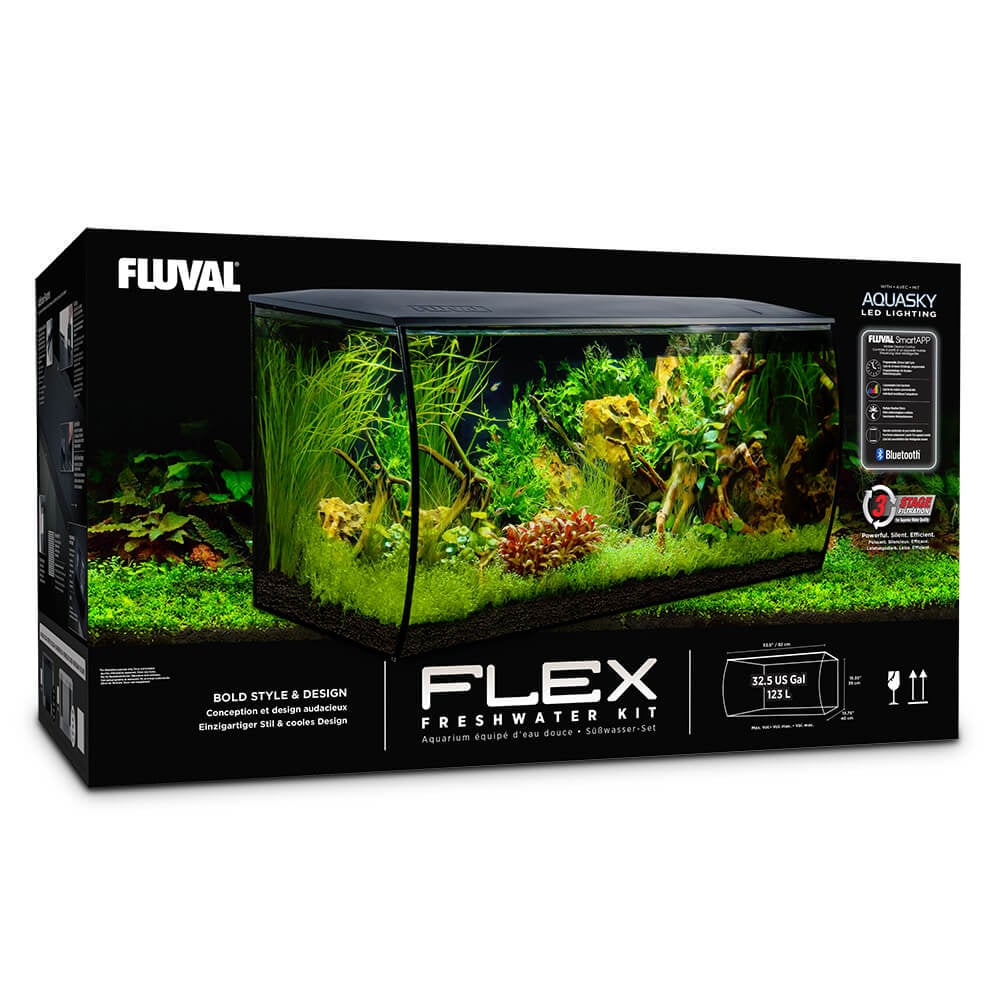 Fluval Flex 123L Tropical Black Aquarium