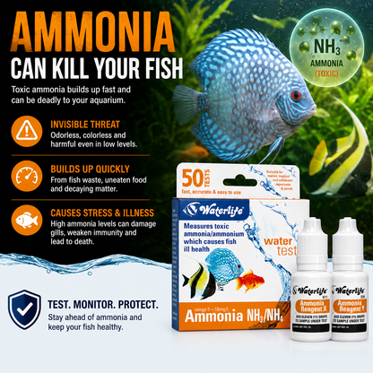Waterlife Ammonia Nh3/Nh4 Water Test