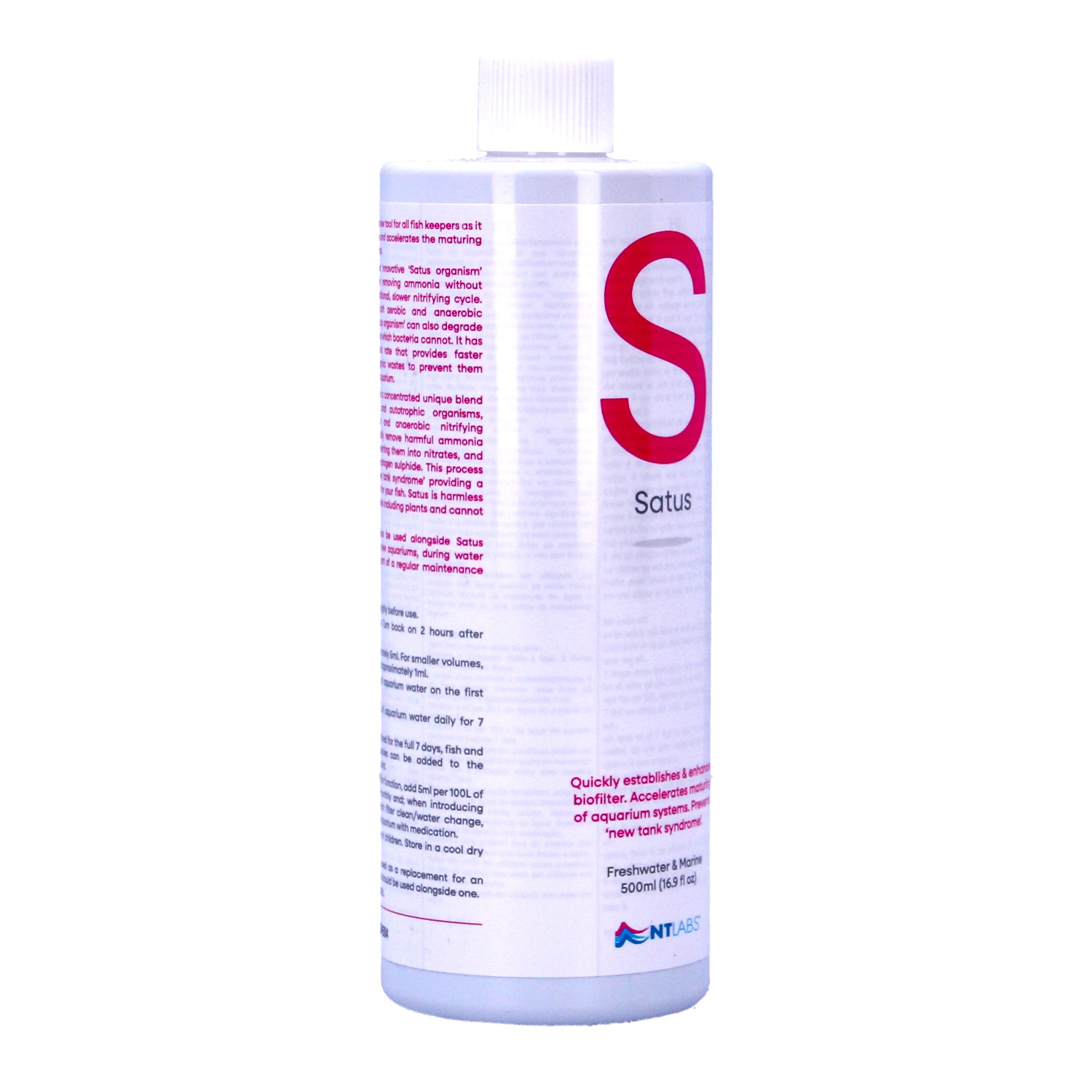 NT Labs Satus, Bacteria Booster Ammonia Remover