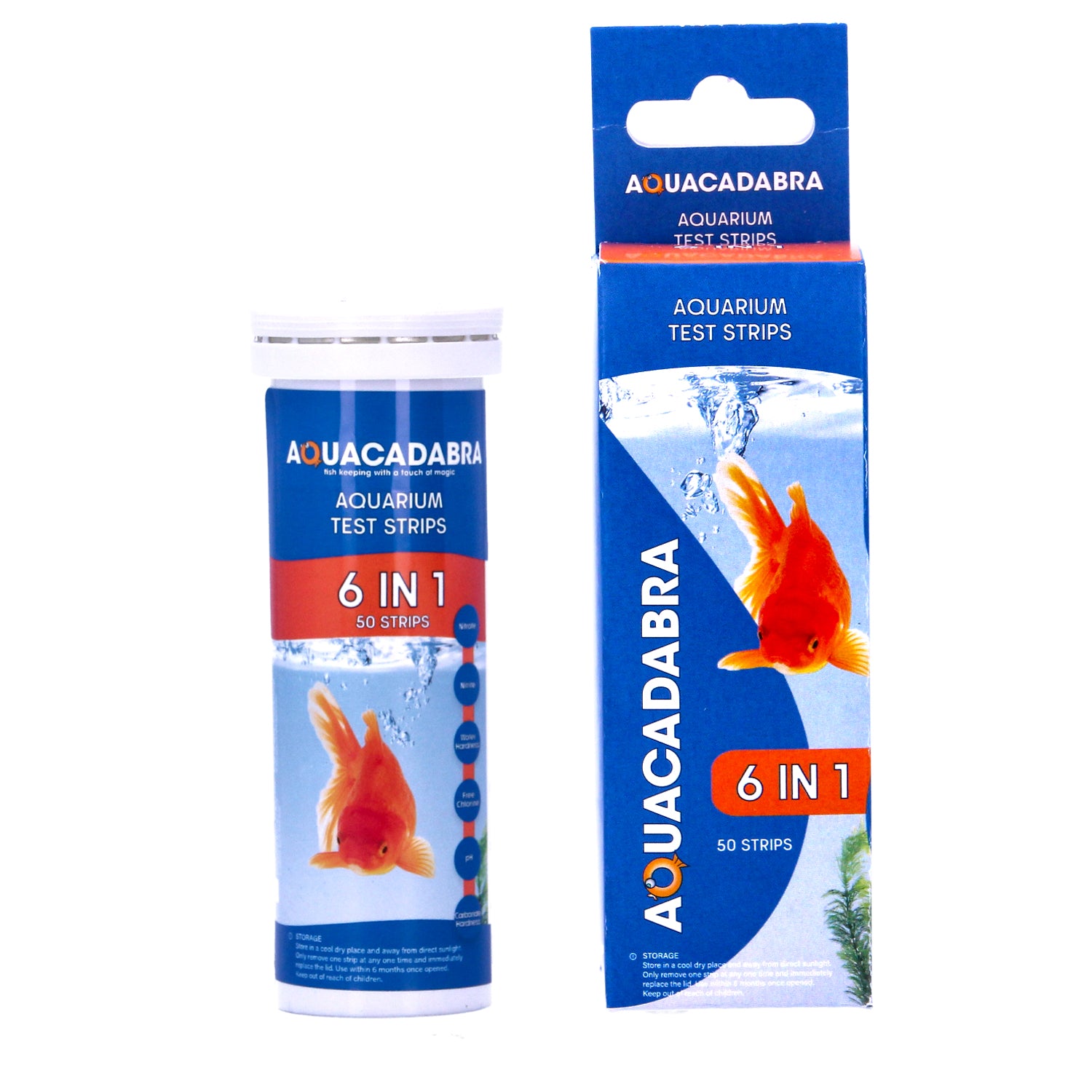 Aquacadabra Aquarium 6 in 1 50 Strips Nitrate Nitrite Test Kit