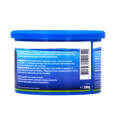King British Algae Wafers Plecostomus Catfish Bottom Feeder Food
