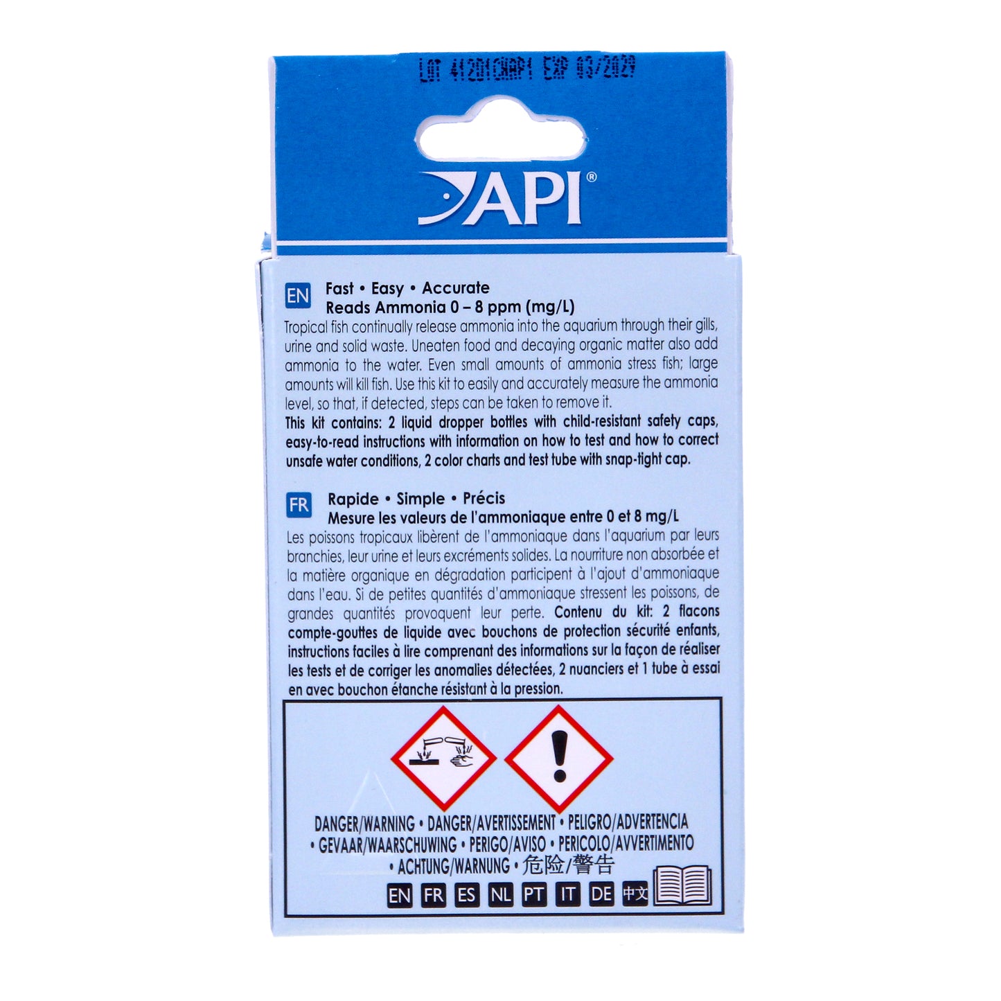 API Ammonia Test Kit 