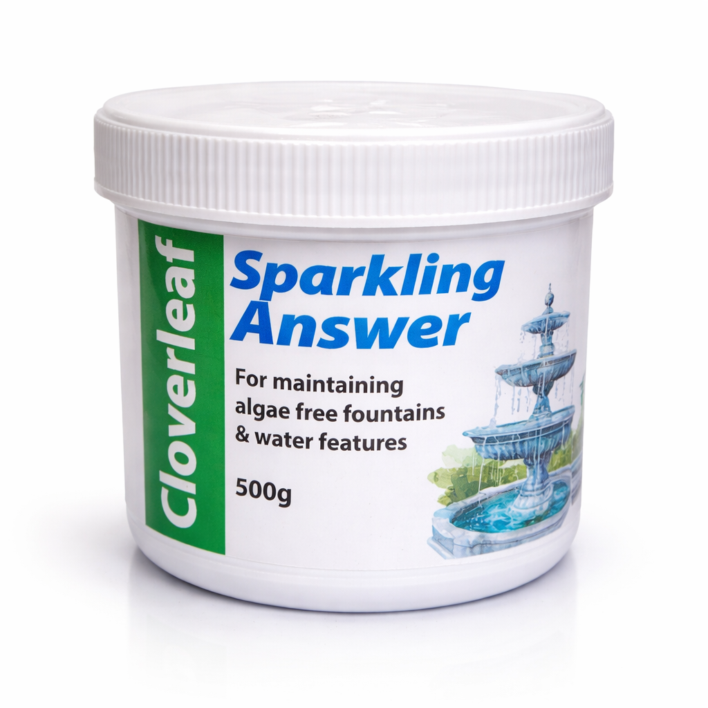 Cloverleaf Sparkling Answer 250g | 500g Clean Ornamental Water Treatment