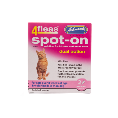 Johnsons 4fleas Spot-On Dual Action Flea Treatment for Cats