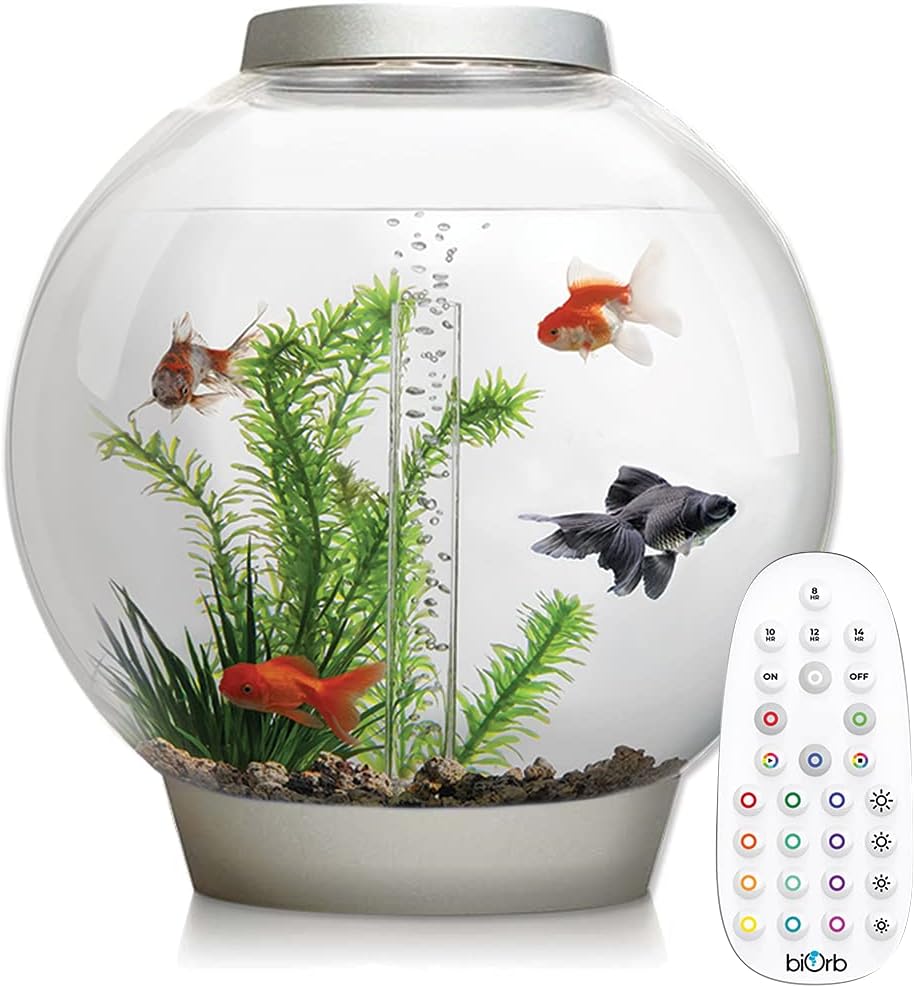BiOrb Classic 30L Aquarium in Silver with MCR LED Lighting