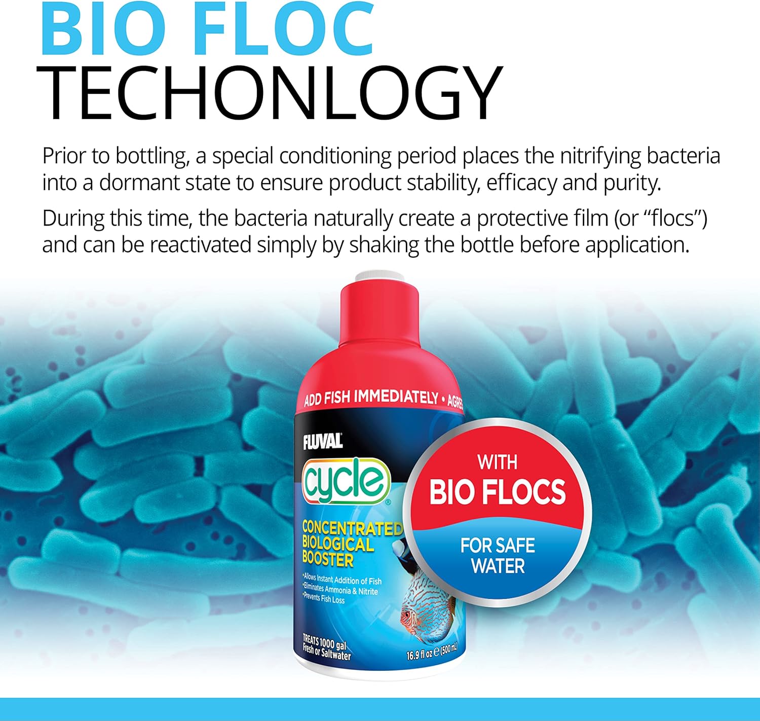 Fluval AquaPlus 500ml AND Cycle 500ml
