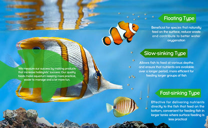 Ocean Nutrition Community Flake Fish Food with Garlic & Vitamins 71g