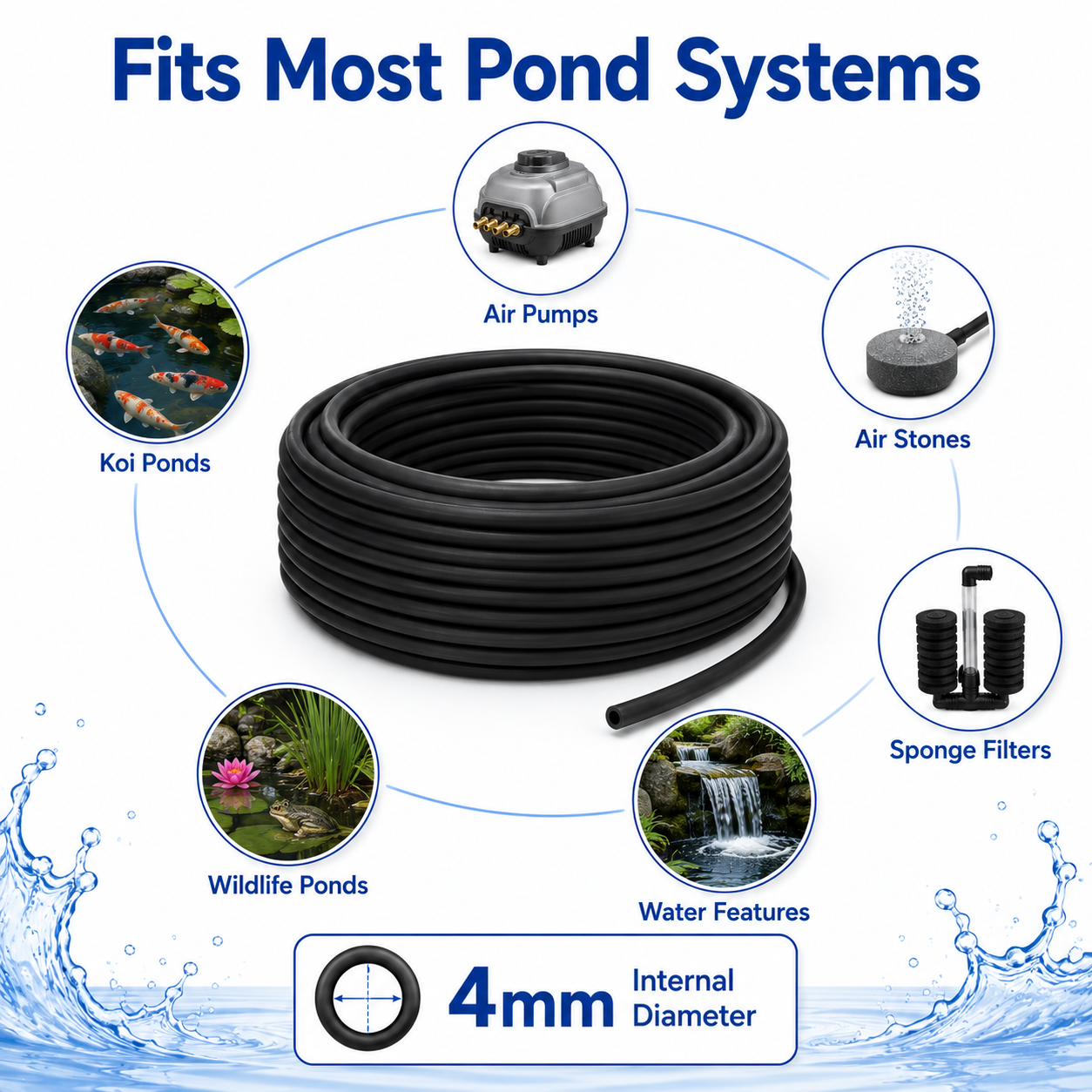 Aquacadabra Sinking Pond Airline 4mm/7mm