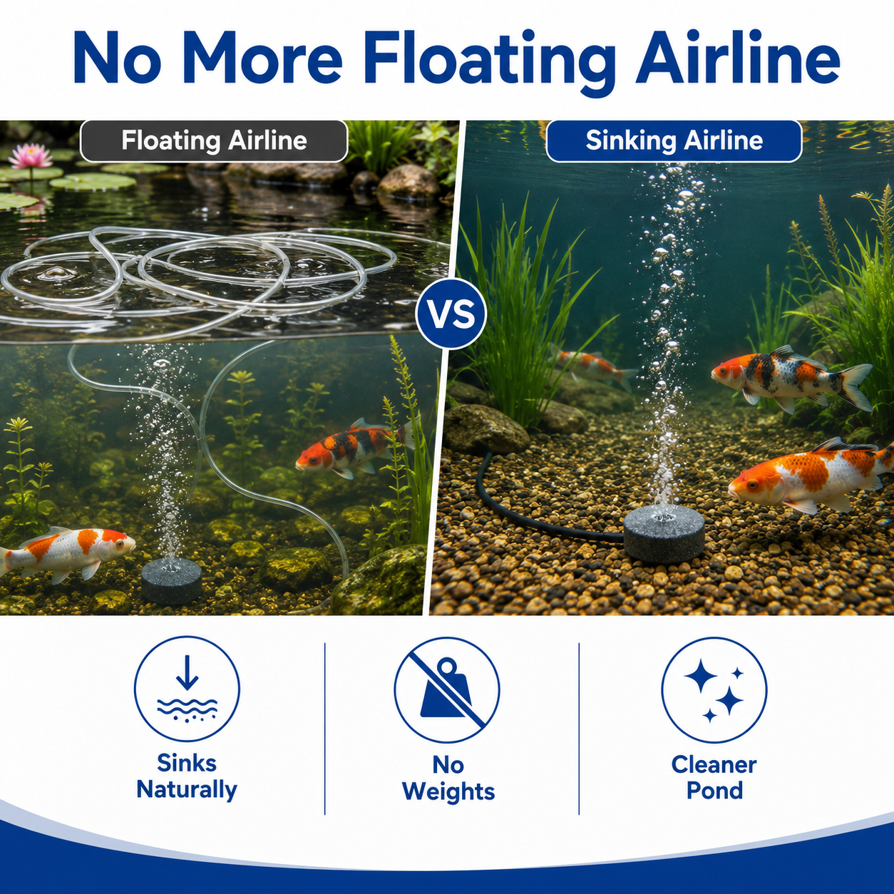 Aquacadabra Sinking Pond Airline 4mm/7mm